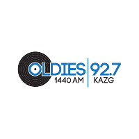 KAZG Oldies 92.7 FM & 1440 AM LOGO KAZG Oldies 92.7 FM & 1440 AM LOGO