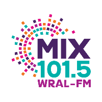 WRAL Mix 101.5 FM LOGO