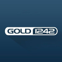 GOLD 1242 AM & GOLD FM 98.3 LOGO