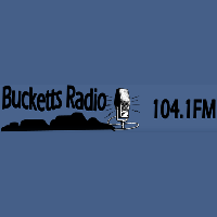 Bucketts Radio 104.1 FM LOGO