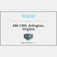 WZHF Radio Sputnik 1390 AM LOGO
