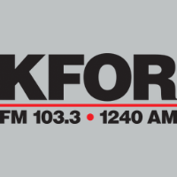 KFOR 1240 AM & 103.3 FM LOGO