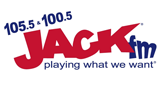 105.5 Jack FM LOGO