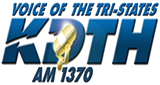 AM 1370 KDTH LOGO