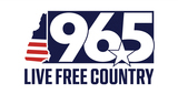 96.5 Live Free Country LOGO