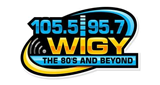 WIGY 105.5 & 95.7 FM LOGO