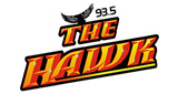 93.5 The Hawk LOGO
