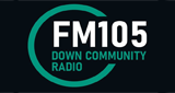 FM105 Down Community Radio LOGO