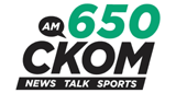News Talk 650 CKOM LOGO