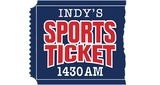 Indy's Sports Ticket 1430 AM LOGO