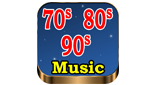 70s 80s 90s Music LOGO