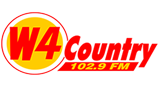 W4 Country 102.9 FM LOGO