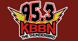 KBBN 95.3 FM The Thunderbird LOGO