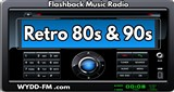 RETRO 80'S & 90'S PULSE-FM LOGO