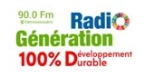 Radio Generation 100% Développement Durable LOGO