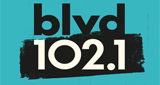 BLVD 102.1 FM LOGO