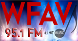 WFAV 95.1 FM LOGO